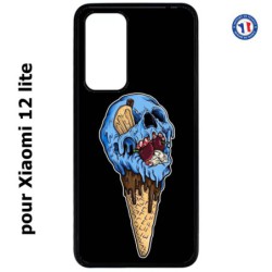 Coque pour Xiaomi 12 lite Ice Skull - Crâne Glace - Cône Crâne - skull art