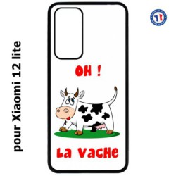 Coque pour Xiaomi 12 lite Oh la vache - coque humoristique