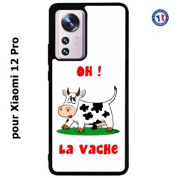 Coque pour Xiaomi 12 Pro Oh la vache - coque humoristique