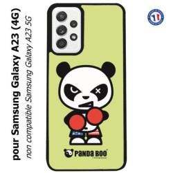 Coque pour Samsung Galaxy A23 (4G) PANDA BOO© Boxeur - coque humour