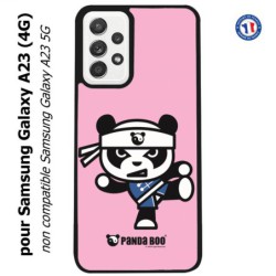 Coque pour Samsung Galaxy A23 (4G) PANDA BOO© Ninja Kung Fu Samouraï - coque humour