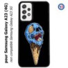 Coque pour Samsung Galaxy A23 (4G) Ice Skull - Crâne Glace - Cône Crâne - skull art