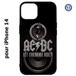 Coque pour iPhone 14 groupe rock AC/DC musique rock ACDC