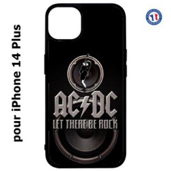 Coque pour iPhone 14 PLUS groupe rock AC/DC musique rock ACDC
