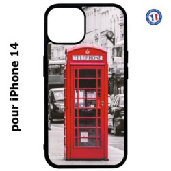 Coque pour iPhone 14 Cabine téléphone Londres - Cabine rouge London