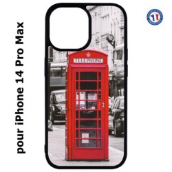 Coque pour iPhone 14 Pro MAX Cabine téléphone Londres - Cabine rouge London