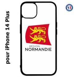 Coque pour iPhone 14 PLUS Logo Normandie - Écusson Normandie - 2 léopards