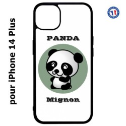 Coque pour iPhone 14 PLUS Panda tout mignon