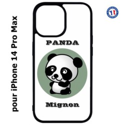 Coque pour iPhone 14 Pro MAX Panda tout mignon