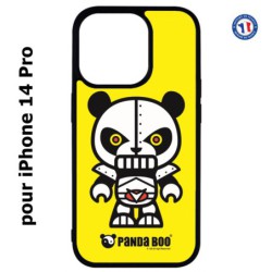 Coque pour iPhone 14 Pro PANDA BOO© Robot Kitsch - coque humour