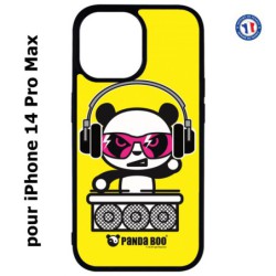 Coque pour iPhone 14 Pro MAX PANDA BOO© DJ music - coque humour