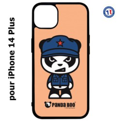 Coque pour iPhone 14 PLUS PANDA BOO© Mao Panda communiste - coque humour