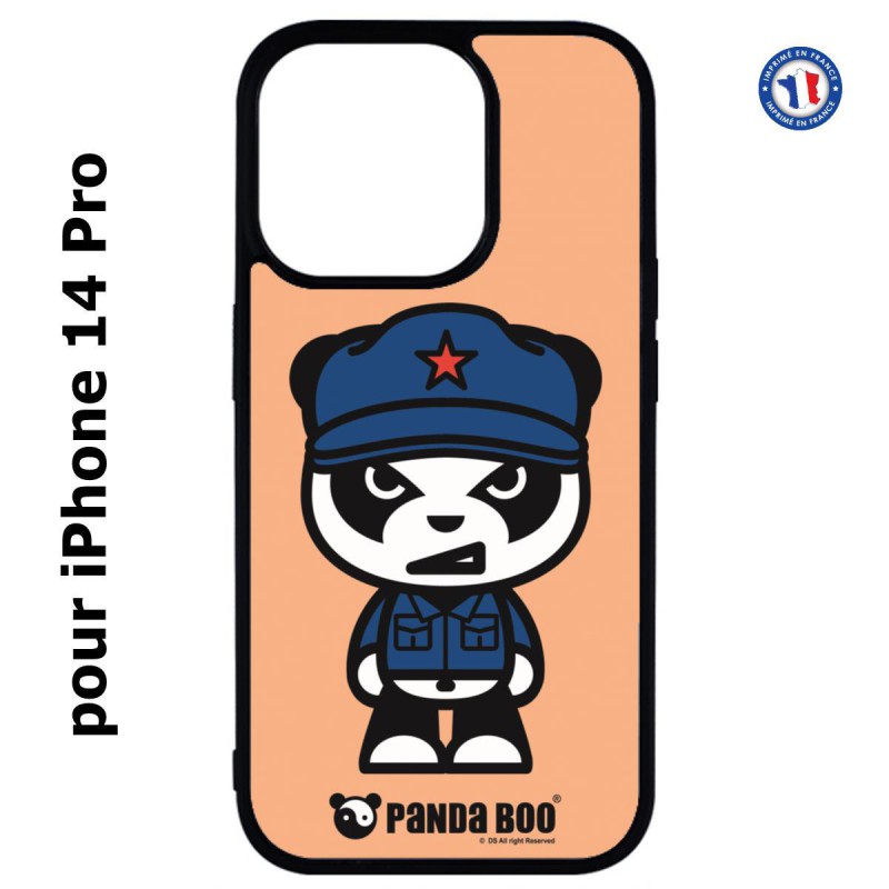 Coque pour iPhone 14 Pro PANDA BOO© Mao Panda communiste - coque humour