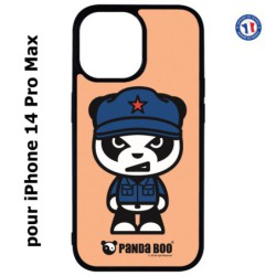 Coque pour iPhone 14 Pro MAX PANDA BOO© Mao Panda communiste - coque humour