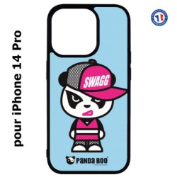 Coque pour iPhone 14 Pro PANDA BOO© Miss Panda SWAG - coque humour