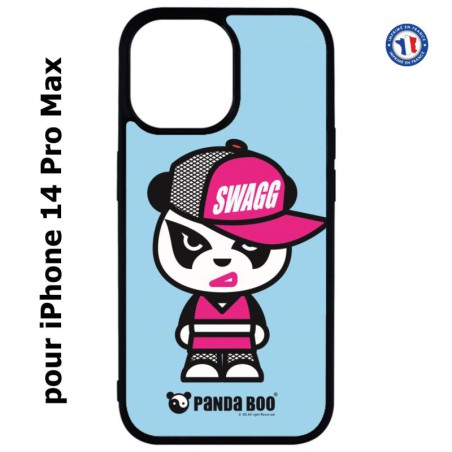 Coque pour iPhone 14 Pro MAX PANDA BOO© Miss Panda SWAG - coque humour