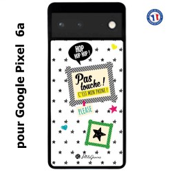 Coque pour Google Pixel 6a Petits Grains - Pas touche à mon Phone