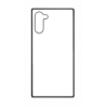 Coque pour Samsung Galaxy Note 10 logo Stars Wars fond gris - légende Star Wars - contour noir (Samsung Galaxy Note 10)