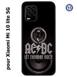 Coque pour Xiaomi Mi 10 lite 5G groupe rock AC/DC musique rock ACDC
