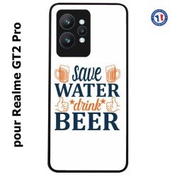 Coque pour Realme GT2 Pro Save Water Drink Beer Humour Bière