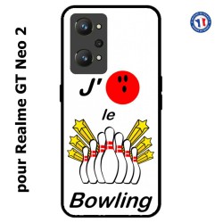 Coque pour Realme GT Neo 2 J'aime le Bowling