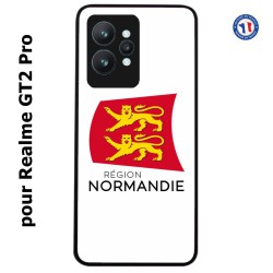 Coque pour Realme GT2 Pro Logo Normandie - Écusson Normandie - 2 léopards