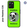 Coque pour Realme C35 Panda golfeur - sport golf - panda mignon