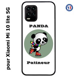 Coque pour Xiaomi Mi 10 lite 5G Panda patineur patineuse - sport patinage
