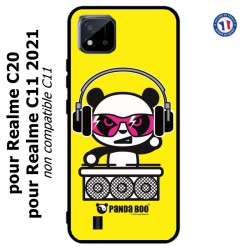 Coque pour Realme C20 et C11 2021 PANDA BOO© DJ music - coque humour