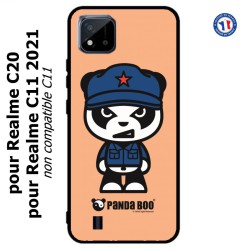 Coque pour Realme C20 et C11 2021 PANDA BOO© Mao Panda communiste - coque humour