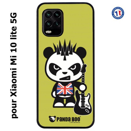 Coque pour Xiaomi Mi 10 lite 5G PANDA BOO© Punk Musique Guitare - coque humour