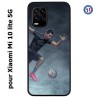 Coque pour Xiaomi Mi 10 lite 5G Cristiano Ronaldo club foot Turin Football course ballon