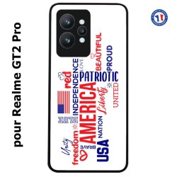 Coque pour Realme GT2 Pro USA lovers - drapeau USA - patriot