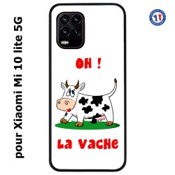 Coque pour Xiaomi Mi 10 lite 5G Oh la vache - coque humoristique