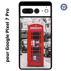 Coque pour Google Pixel 7 Pro Cabine téléphone Londres - Cabine rouge London