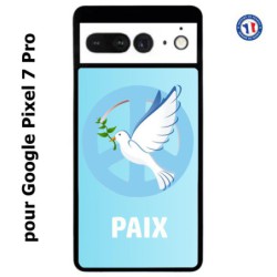 Coque pour Google Pixel 7 Pro blanche Colombe de la Paix