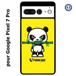 Coque pour Google Pixel 7 Pro PANDA BOO© Bamboo à pleine dents - coque humour