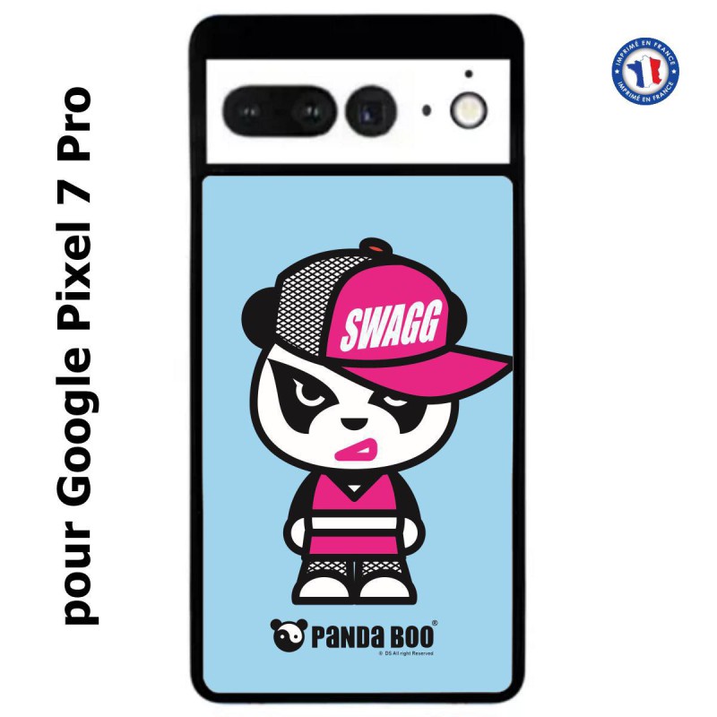 Coque pour Google Pixel 7 Pro PANDA BOO© Miss Panda SWAG - coque humour