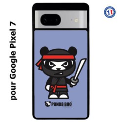 Coque pour Google Pixel 7 PANDA BOO© Ninja Boo noir - coque humour