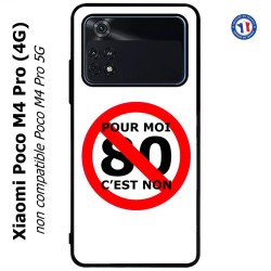 Coque pour Xiaomi Poco M4 Pro (4G) Non au 80km/h sur les routes- je manifeste