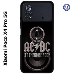 Coque pour Xiaomi Poco X4 Pro 5G groupe rock AC/DC musique rock ACDC