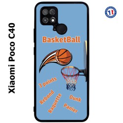 Coque pour Xiaomi Poco C40 fan Basket