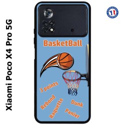 Coque pour Xiaomi Poco X4 Pro 5G fan Basket
