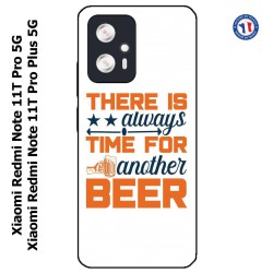 Coque pour Xiaomi Redmi Note 11T PRO / 11T PRO PLUS Always time for another Beer Humour Bière