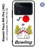 Coque pour Xiaomi Poco M4 Pro (4G) J'aime le Bowling