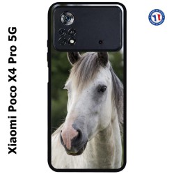Coque pour Xiaomi Poco X4 Pro 5G Coque cheval blanc - tête de cheval