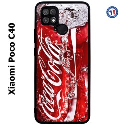 Coque pour Xiaomi Poco C40 Coca-Cola Rouge Original