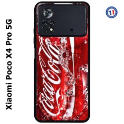 Coque pour Xiaomi Poco X4 Pro 5G Coca-Cola Rouge Original