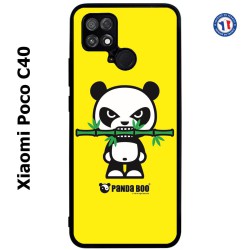 Coque pour Xiaomi Poco C40 PANDA BOO© Bamboo à pleine dents - coque humour