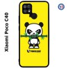 Coque pour Xiaomi Poco C40 PANDA BOO© Bamboo à pleine dents - coque humour